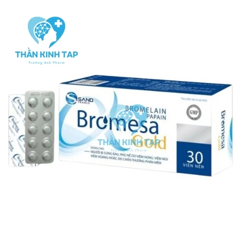 Bromesa Gold - Hỗ trợ làm giảm sưng, phù nề do viêm